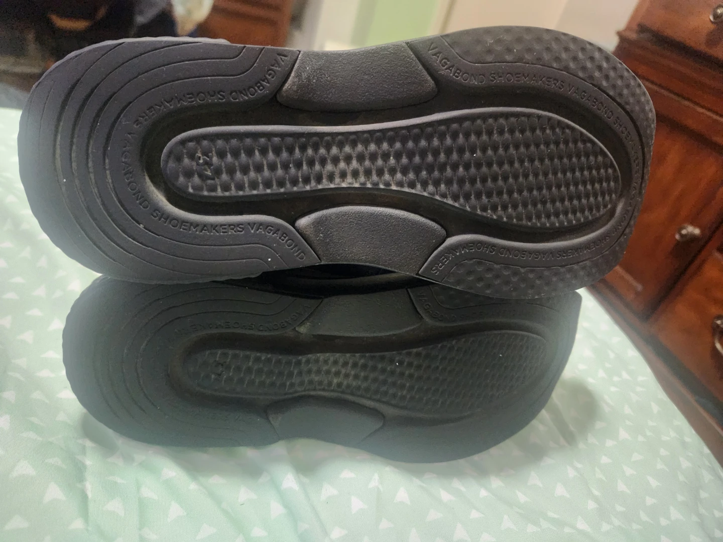 Vagabond Shoemakers Black Leather & Mesh Sneakers - photo 3