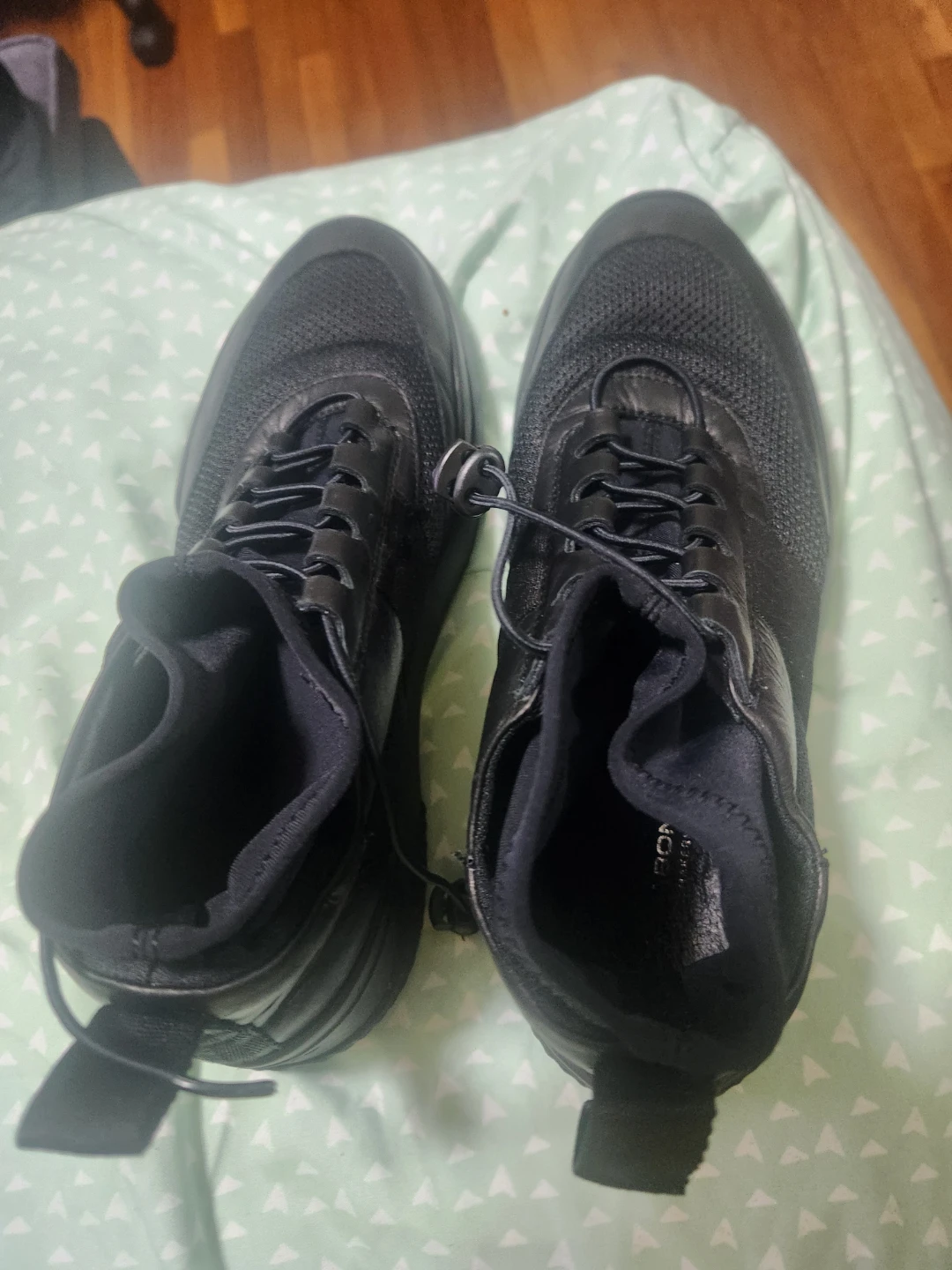 Vagabond Shoemakers Black Leather & Mesh Sneakers - photo 4