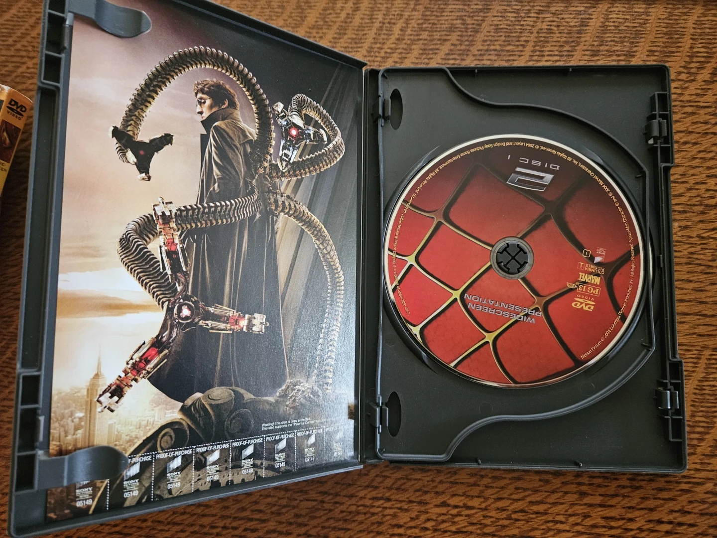 Spider-Man and Spider Man 2 Widescreen DVD's - photo 3