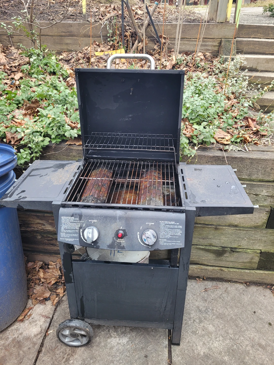 BBQTEK Propane Grill with Propane Tank