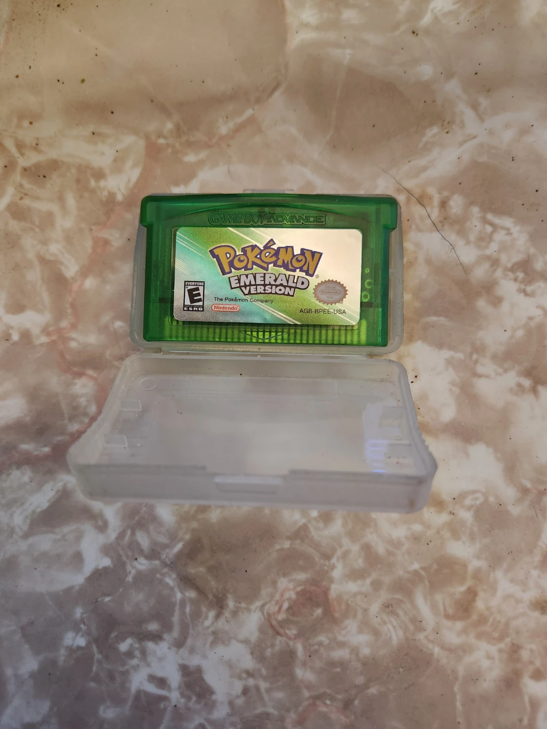 Pokémon Emerald Version Game Boy Advance Cartridge