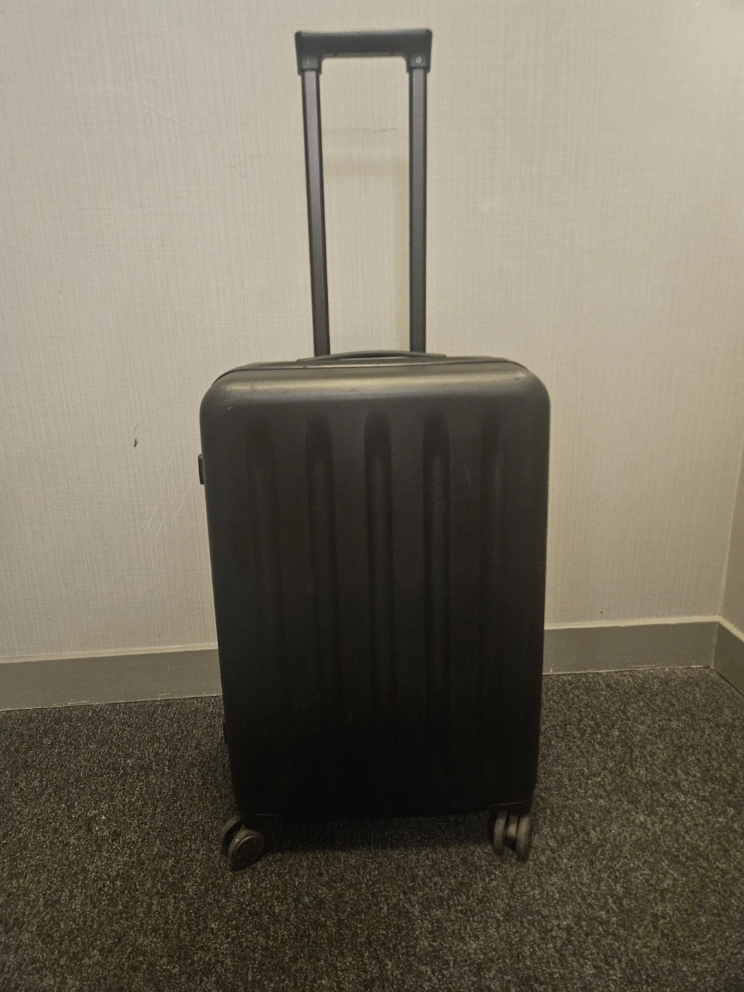 Xiaomi Ninetygo Black Hardside Spinner Carry On Suitcase
