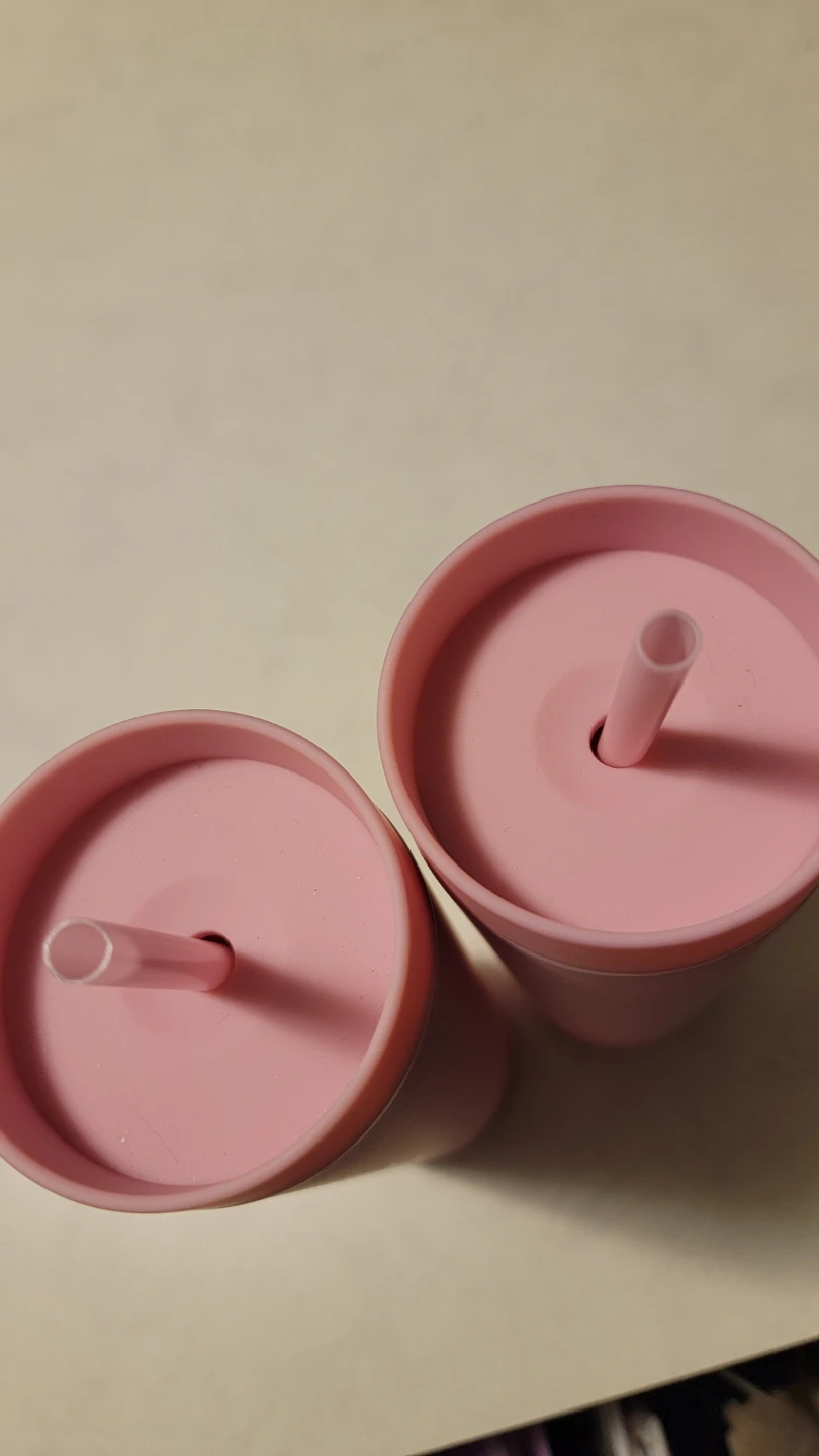 Pink Carnival Rehab Tumblers with Straws (Set of 2) - photo 2