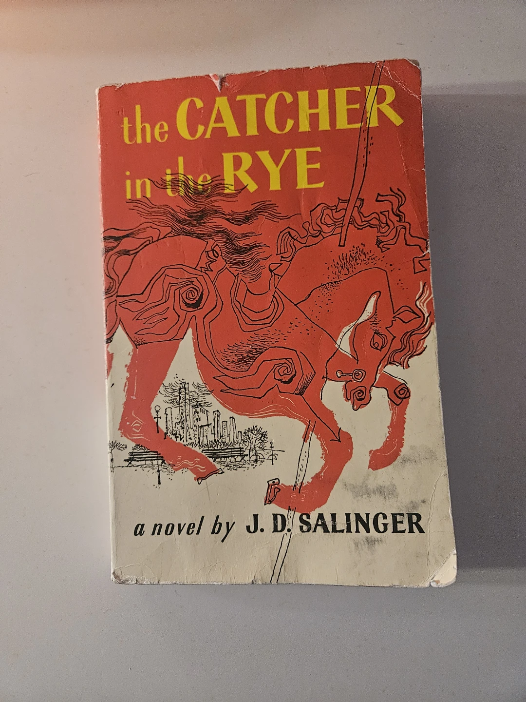 The Catcher in the Rye novel by J.D. Salinger