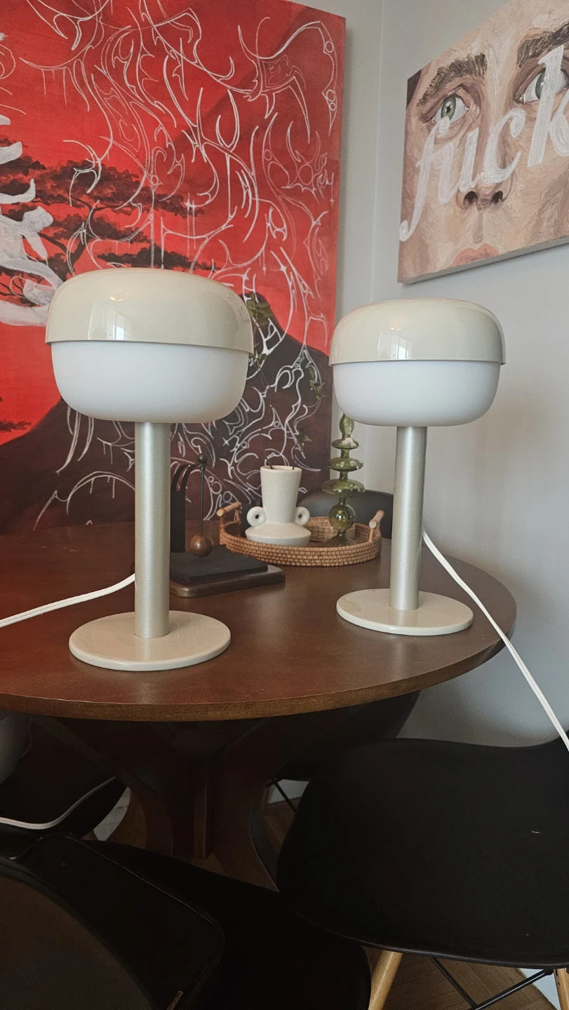 Set of 2 Lamps. Bedside, Table Lamps