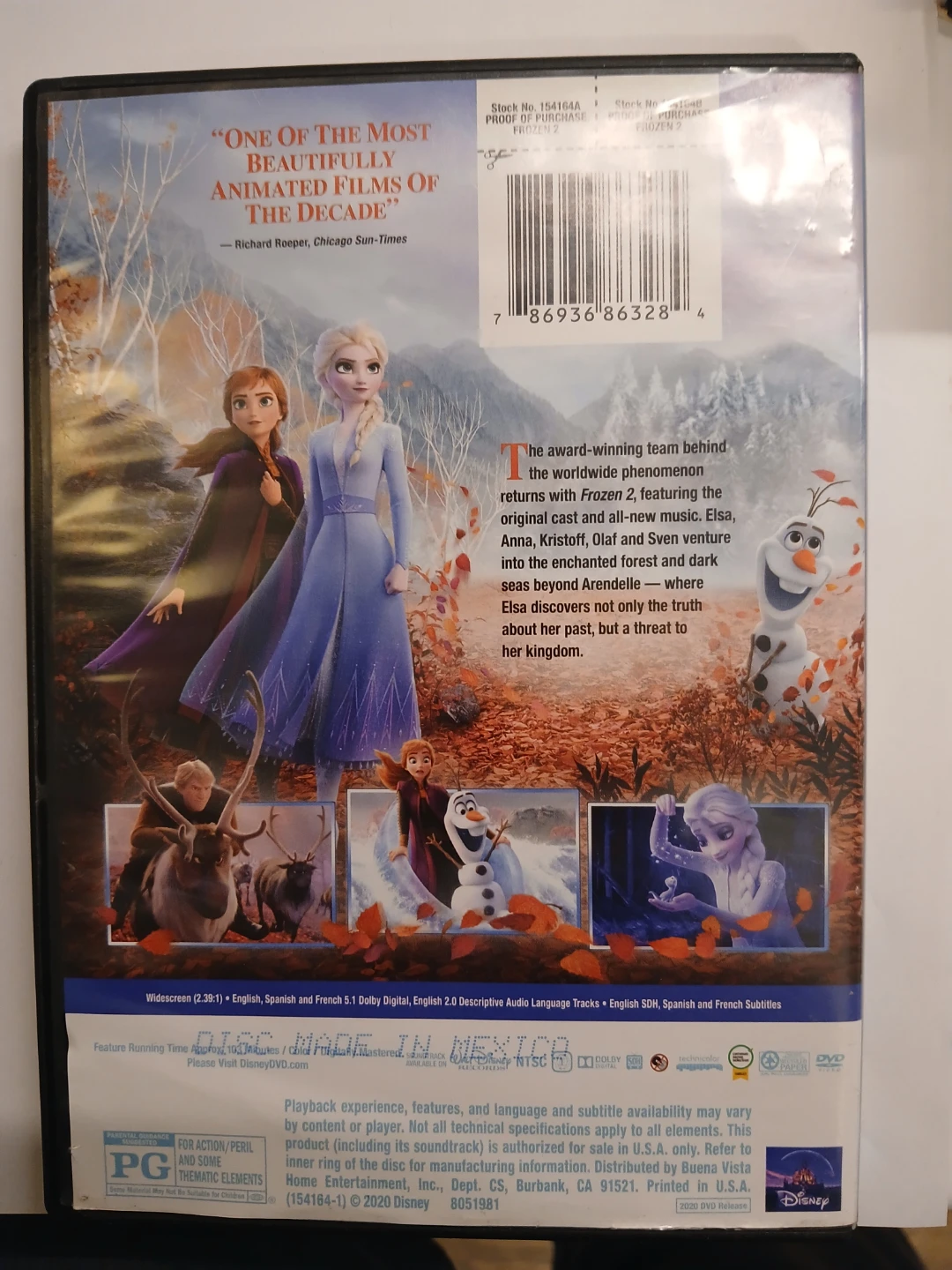 Disney's Frozen II DVD - photo 2