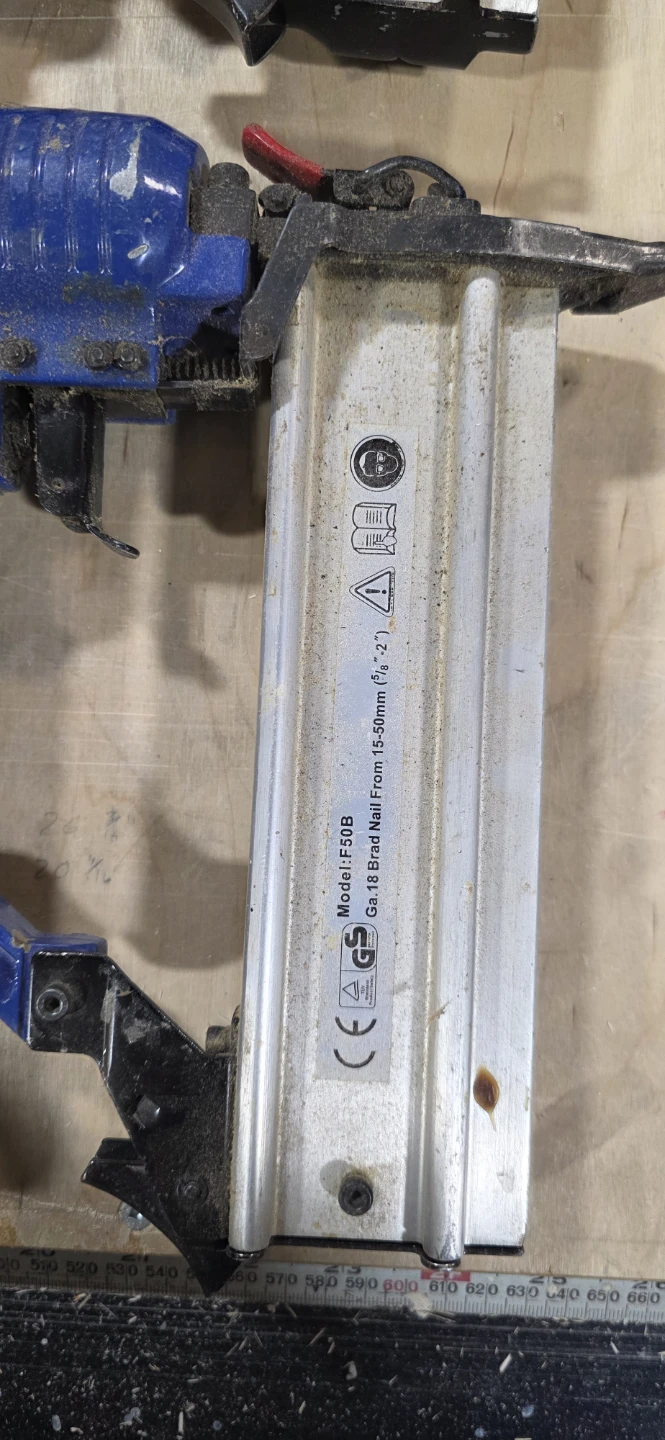 Lot of air nailers and one orbital sander - photo 2