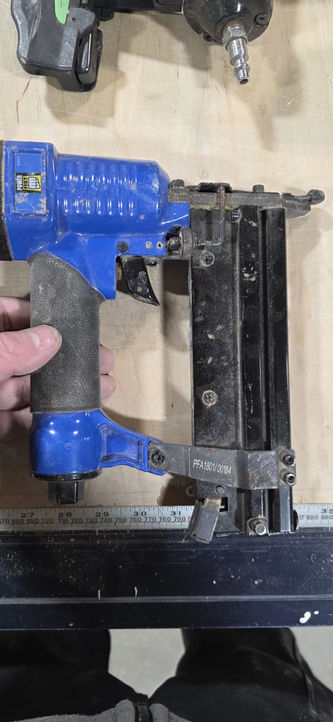 Lot of air nailers and one orbital sander - photo 3
