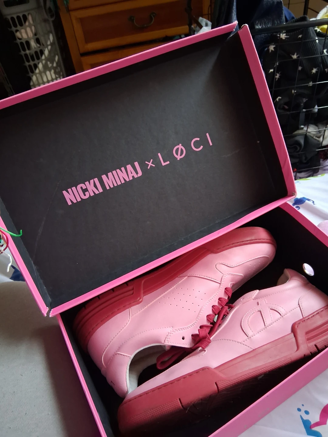 Nicki Minaj x LØCI Atom Pink/Pink/Red Sneakers - EU 42 - photo 3