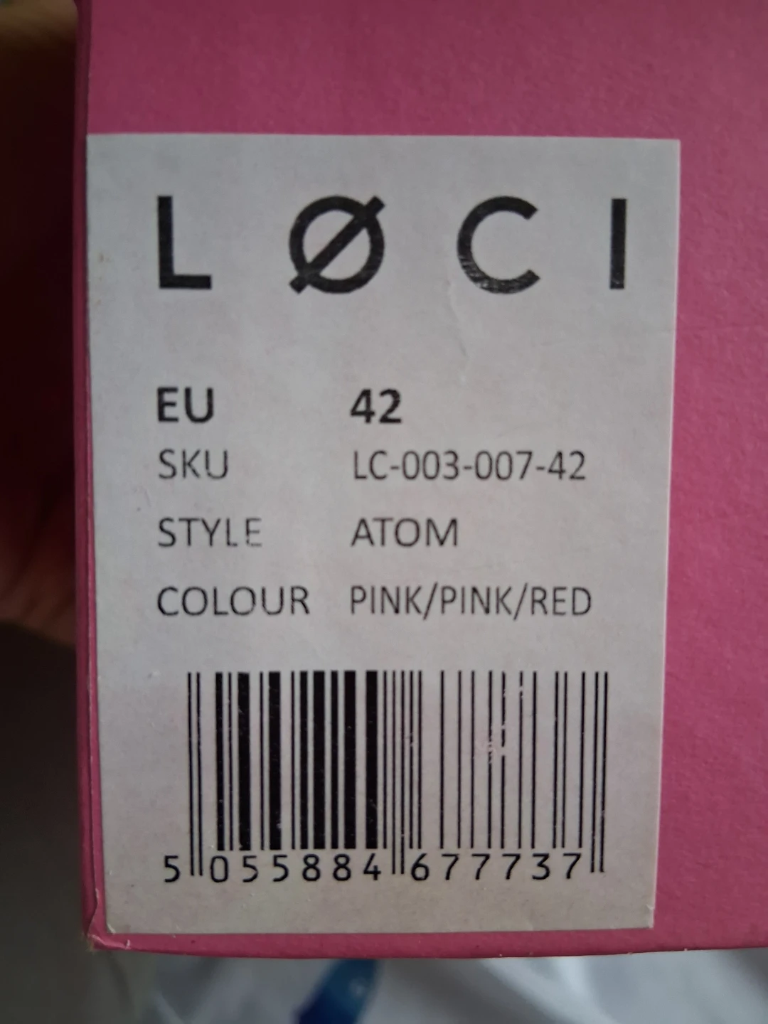 Nicki Minaj x LØCI Atom Pink/Pink/Red Sneakers - EU 42 - photo 4