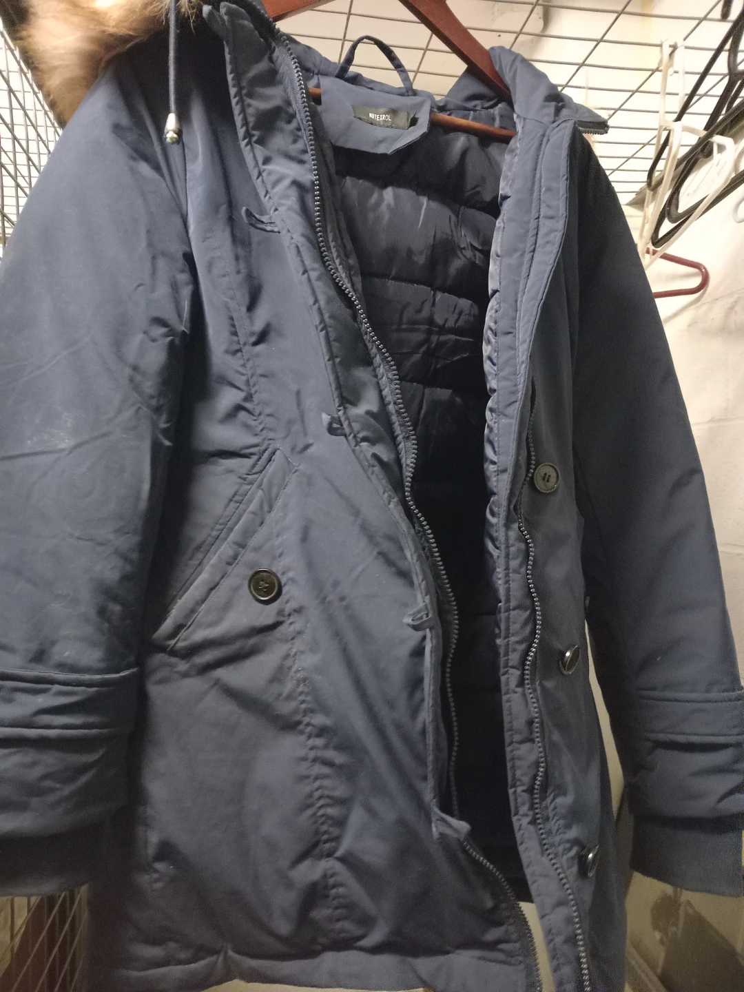 NUTEXROL Navy Blue Winter Jacket