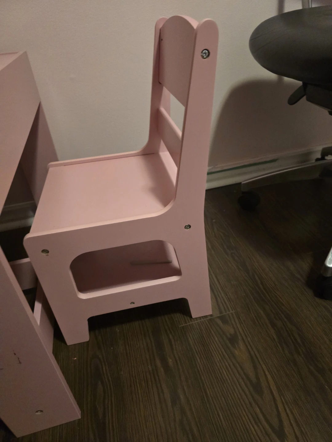 Pink Children's Activity Table and Chairs Set - photo 3