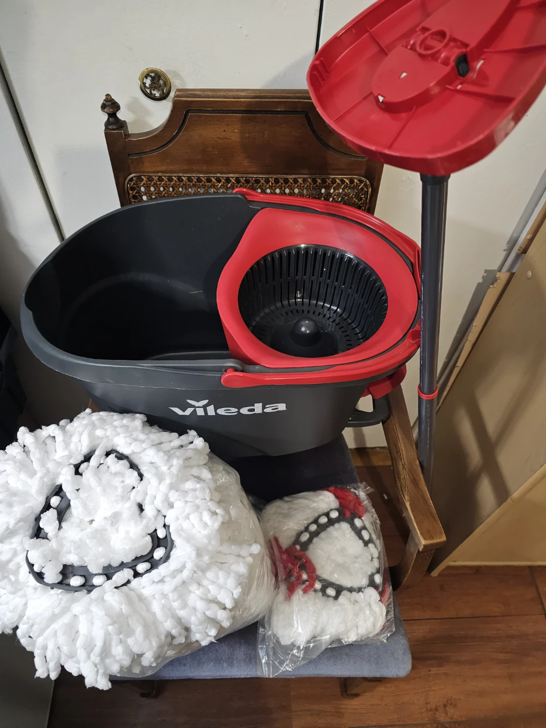 Vileda Spin & Sparkle Mop Set with Extra Refill - photo 2