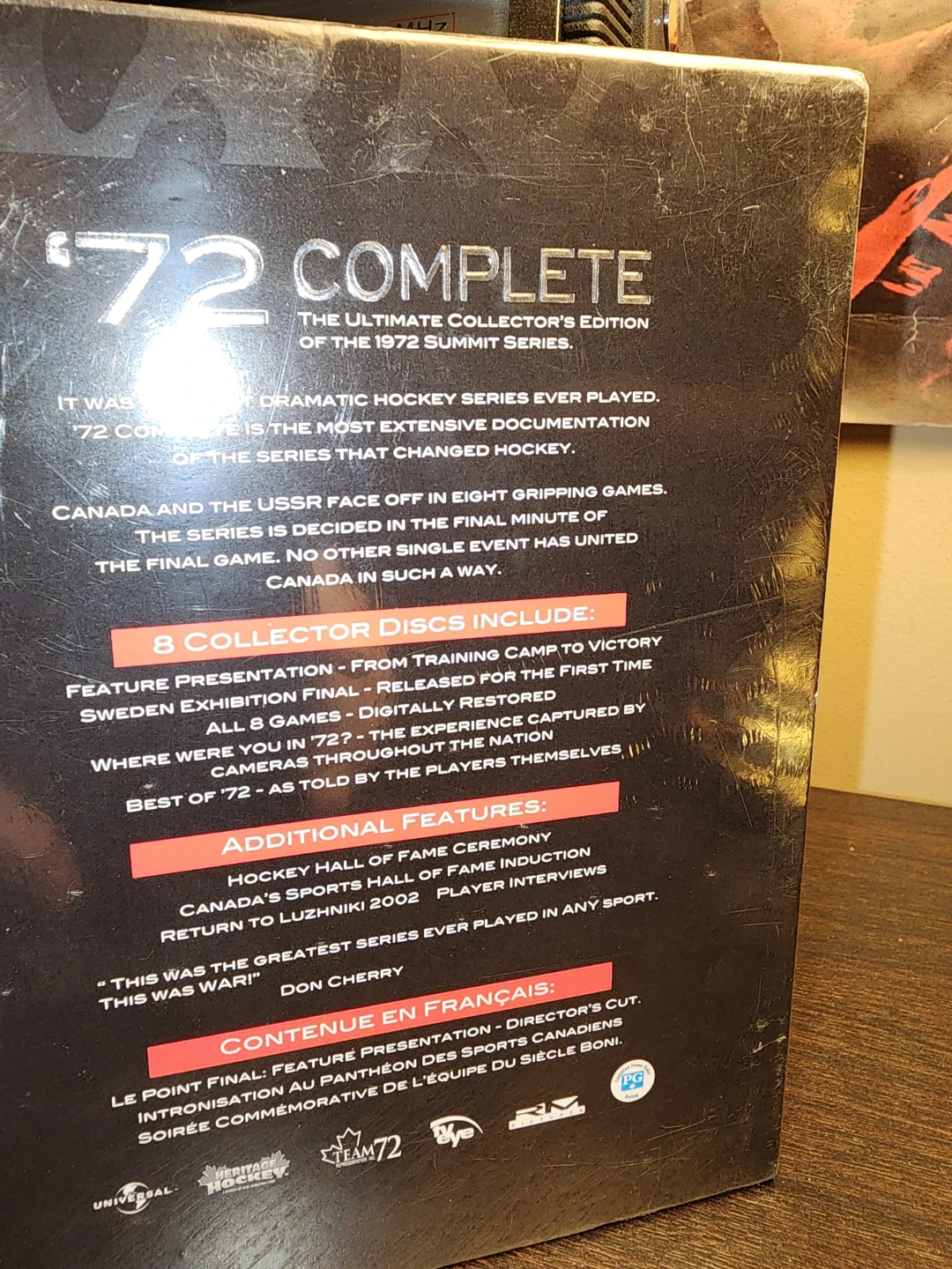 '72 COMPLETE DVD The Ultimate Collector's 1972 Summit Series - photo 2