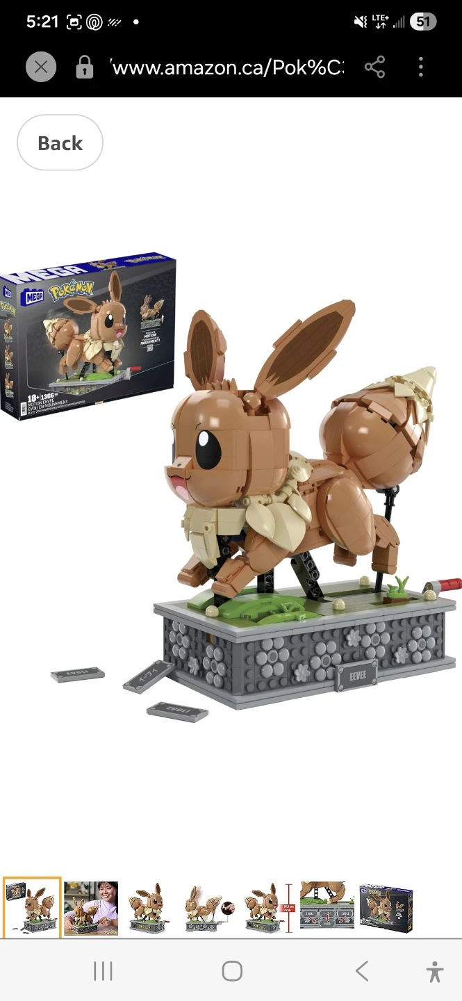 MEGA Pokémon Eevee Construction Set - photo 2