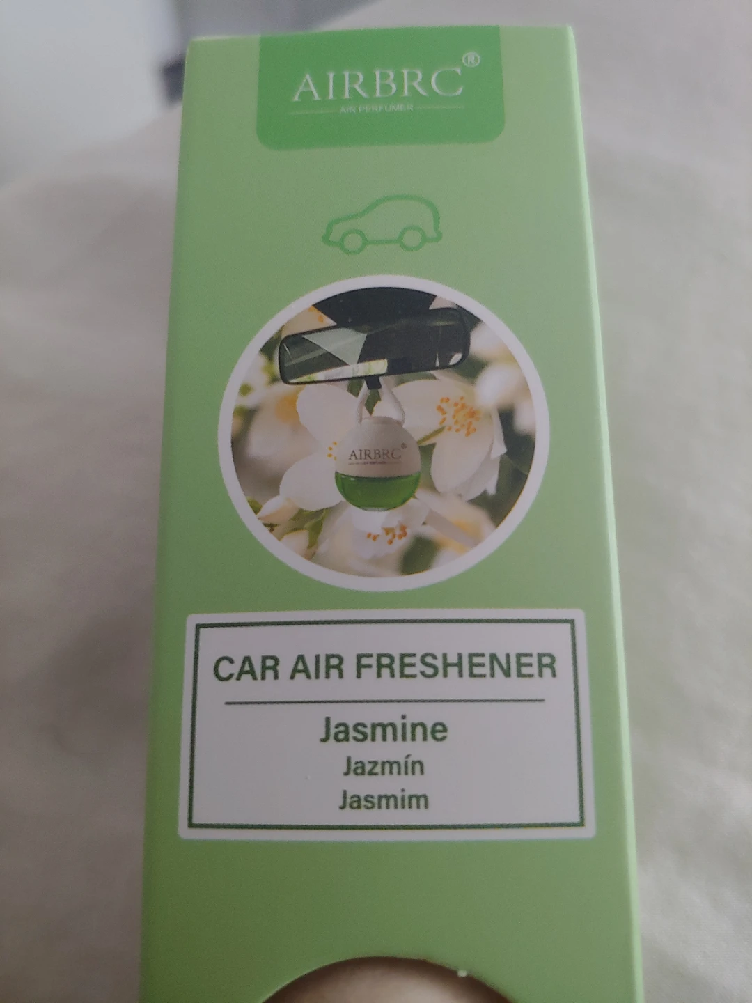 New AIRBRC Car Air Freshener - Jasmine Scent