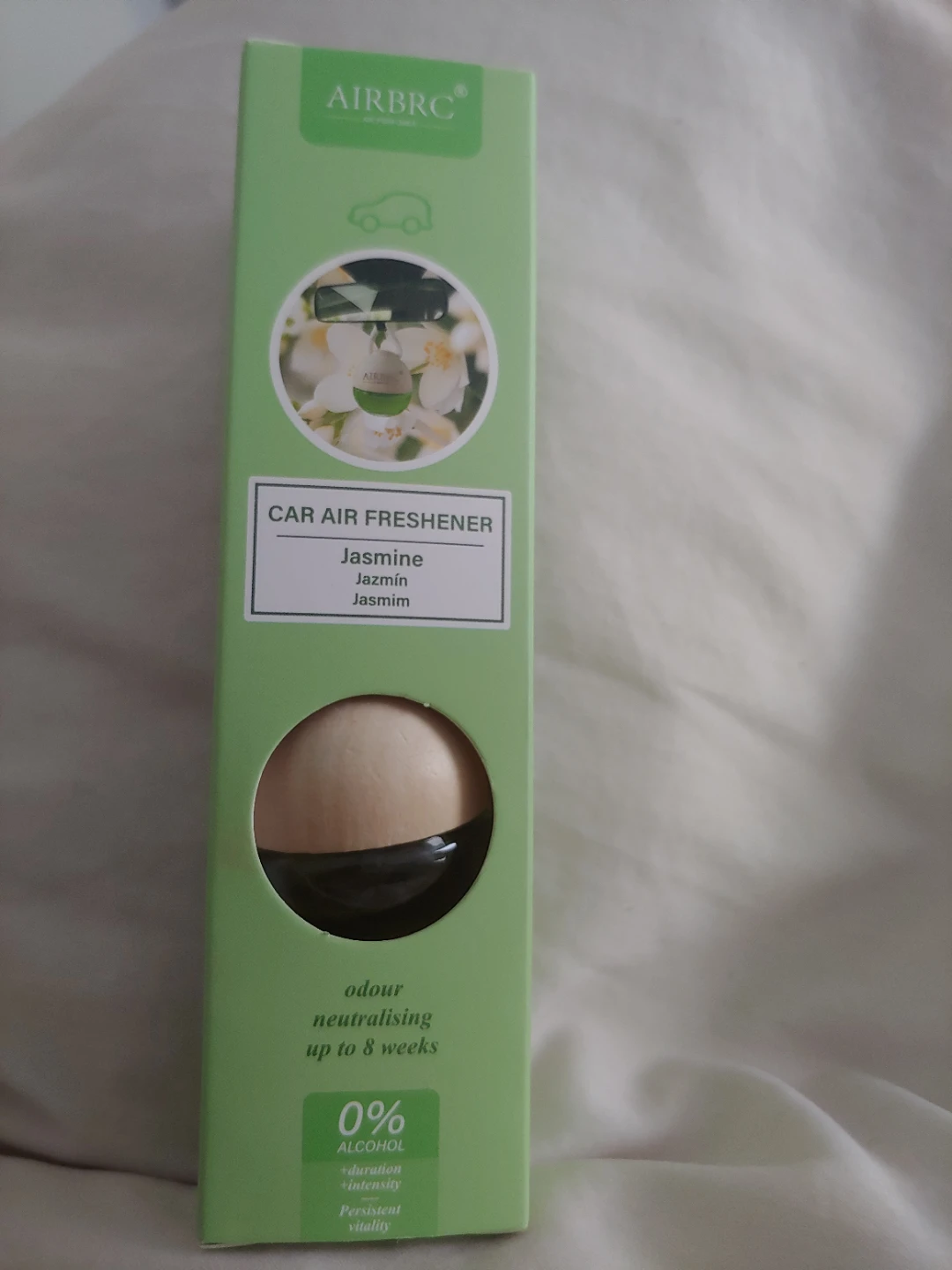 New AIRBRC Car Air Freshener - Jasmine Scent - photo 2