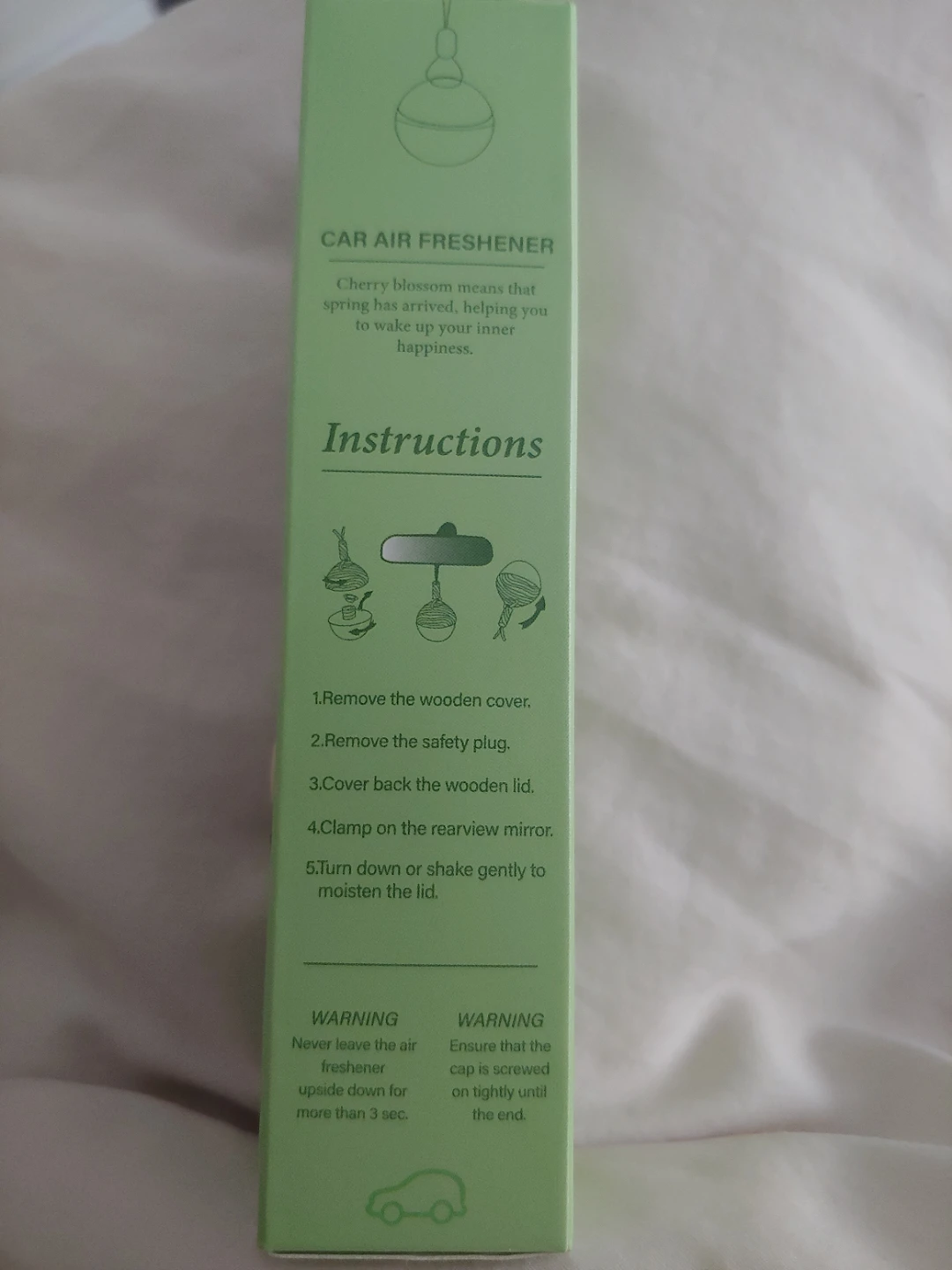 New AIRBRC Car Air Freshener - Jasmine Scent - photo 3