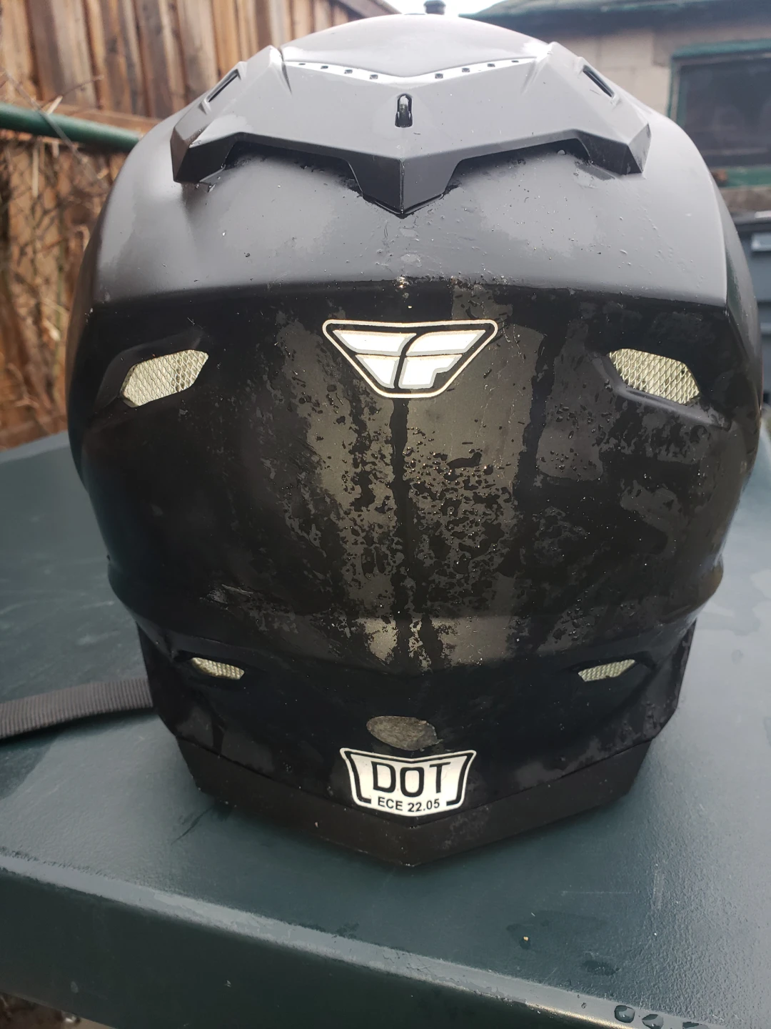 FLY Racing Black Motorcycle Helmet - photo 3