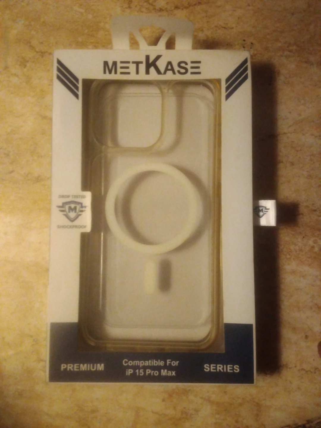 METKase Clear Case for iPhone 15 Pro Max