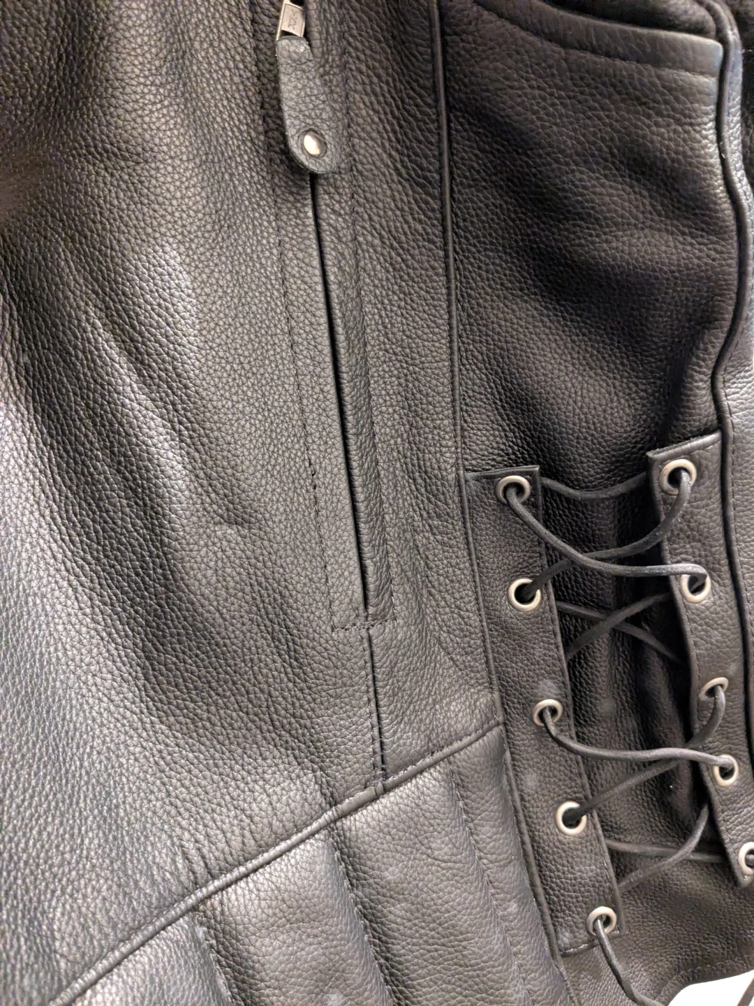 Brand new biker leather jacket..