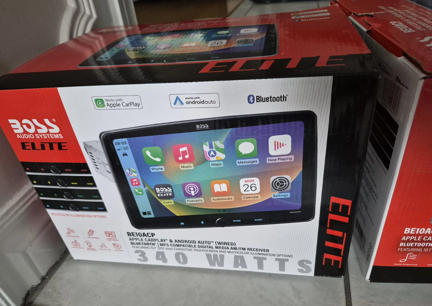 NEW Boss Audio Elite 10.1 Multimedia Receiver Car Stereo BE10ACP
