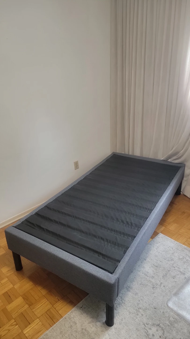 Grey Twin Bed Frame