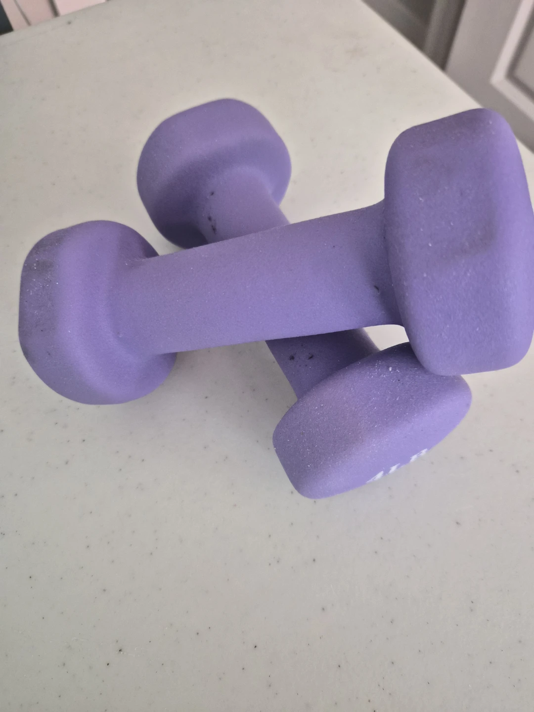 Pair of 4lb Dumbbells - Purple - photo 2