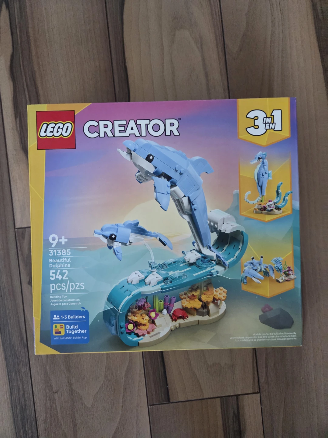 LEGO Creator 31385 Beautiful Dolphins Building Toy