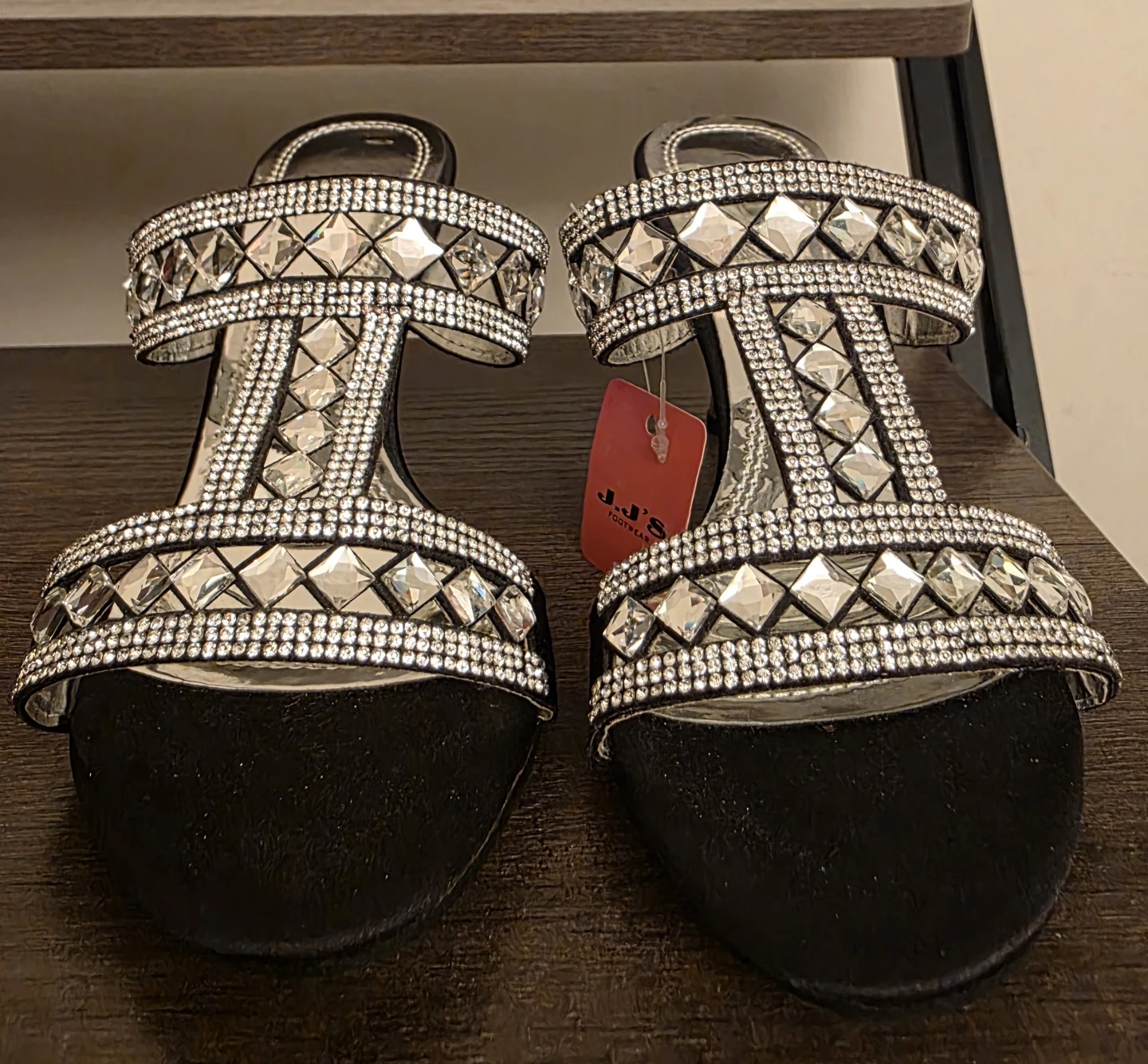 Black Heeled Sandals