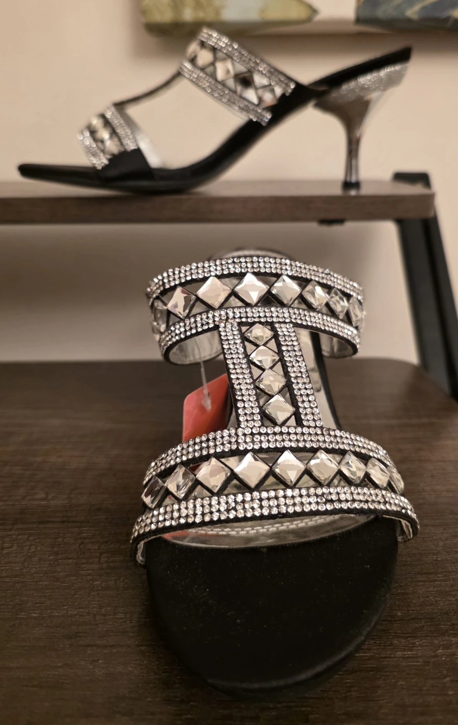 Black Heeled Sandals - photo 2