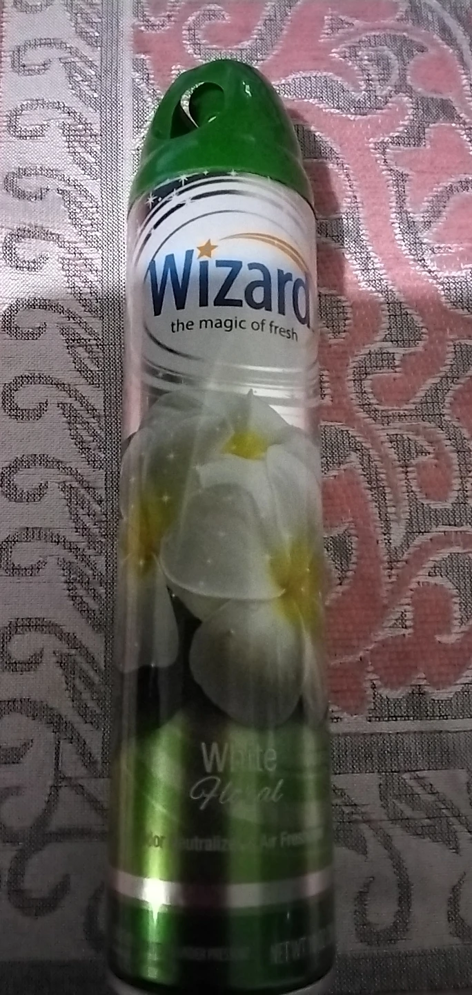 Wizard White Floral Air Freshener 🧡