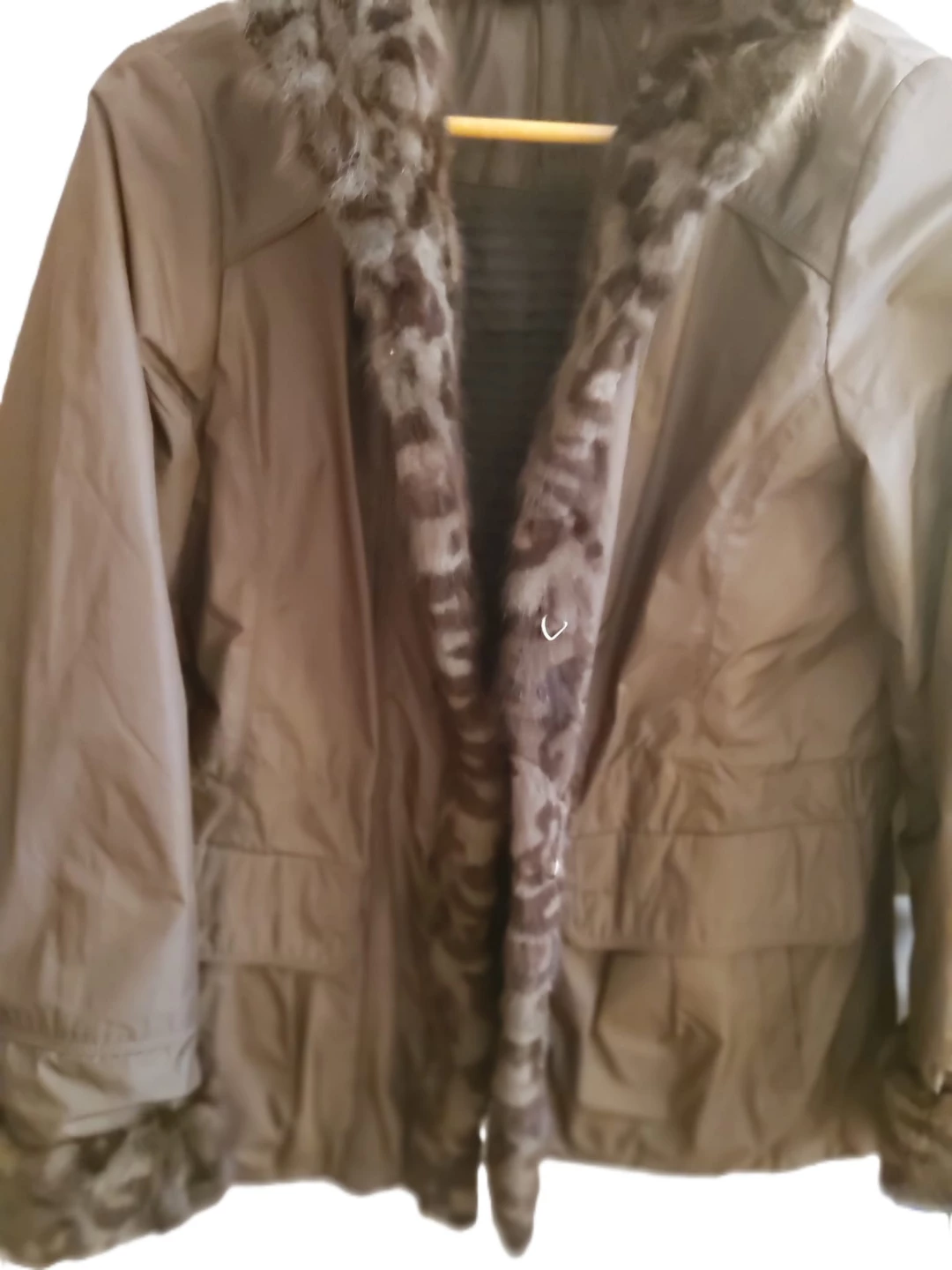 Women's Faux Fur Trimmed Jacket - photo 2