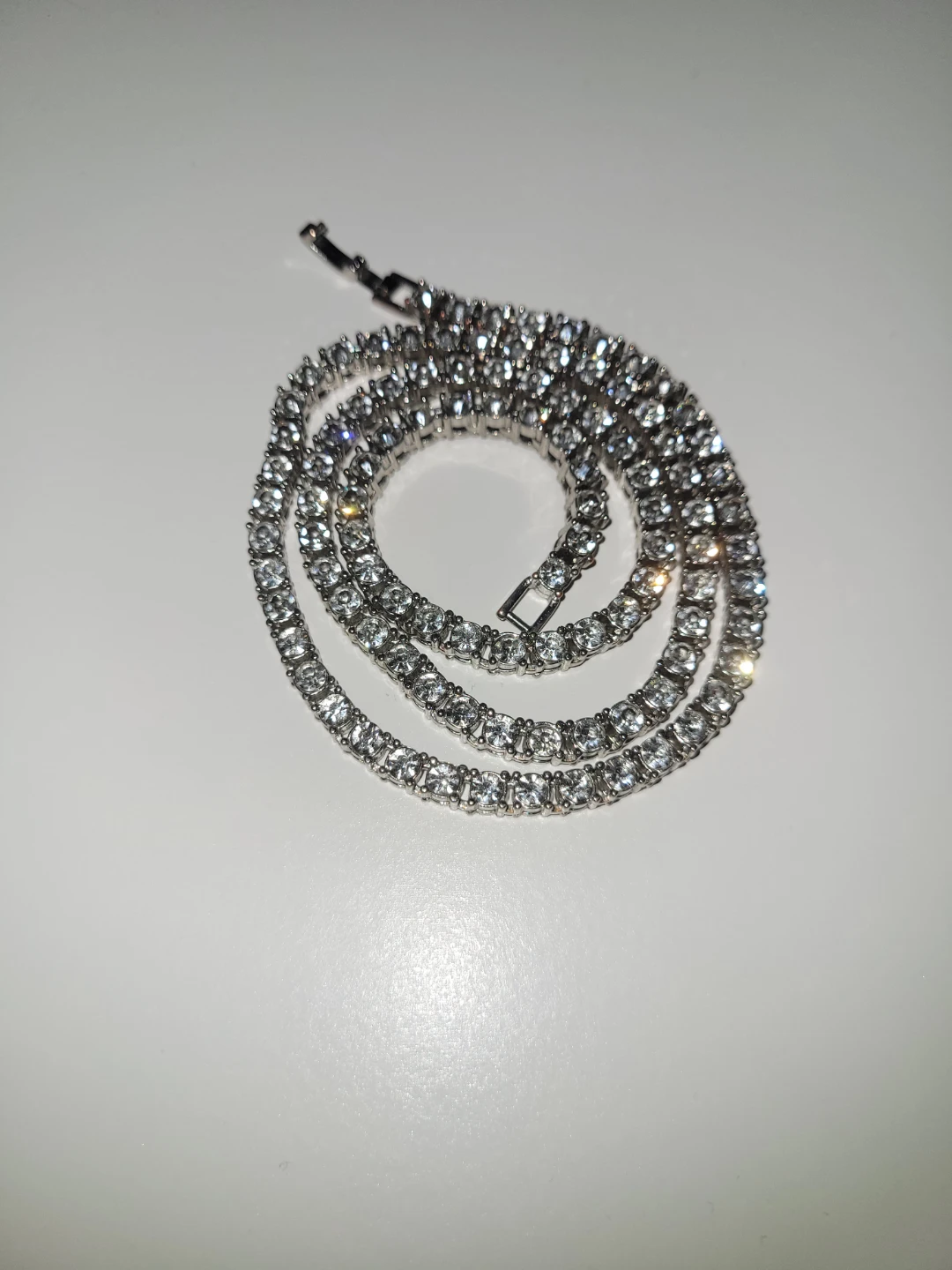 Moissanite Diamond Tennis Chain
