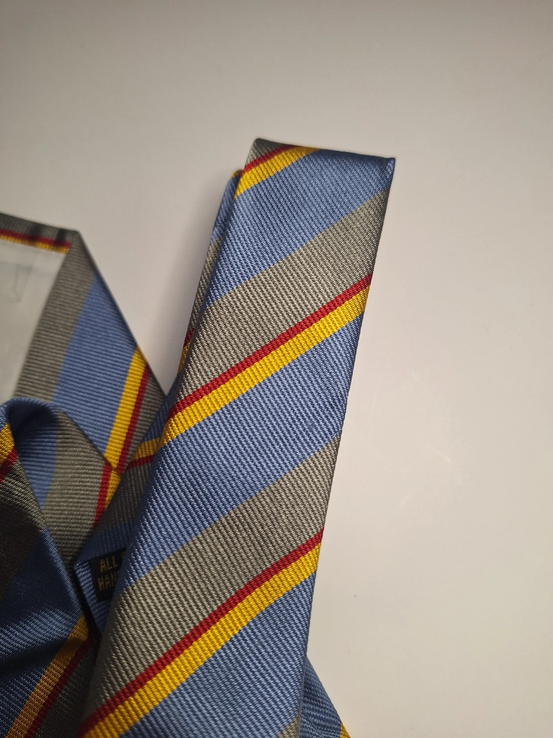 Ben Silver Pure English Silk Tie Charleston London England - photo 4