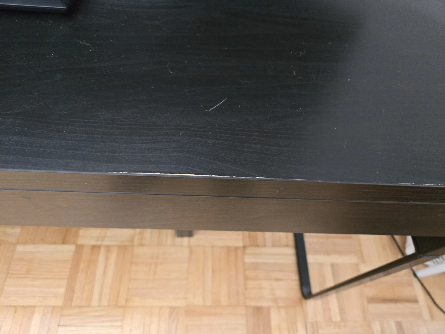 IKEA MICKIE - Black Desk with Drawer - photo 3