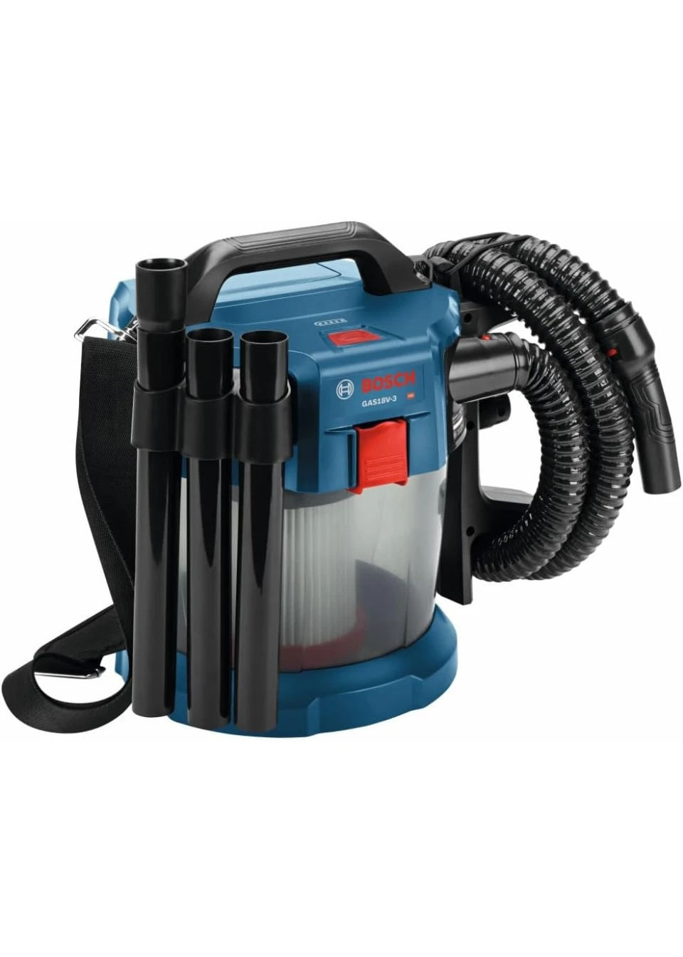 Bosch GAS18V-3 Cordless Wet/Dry Vacuum (Bare Tool)