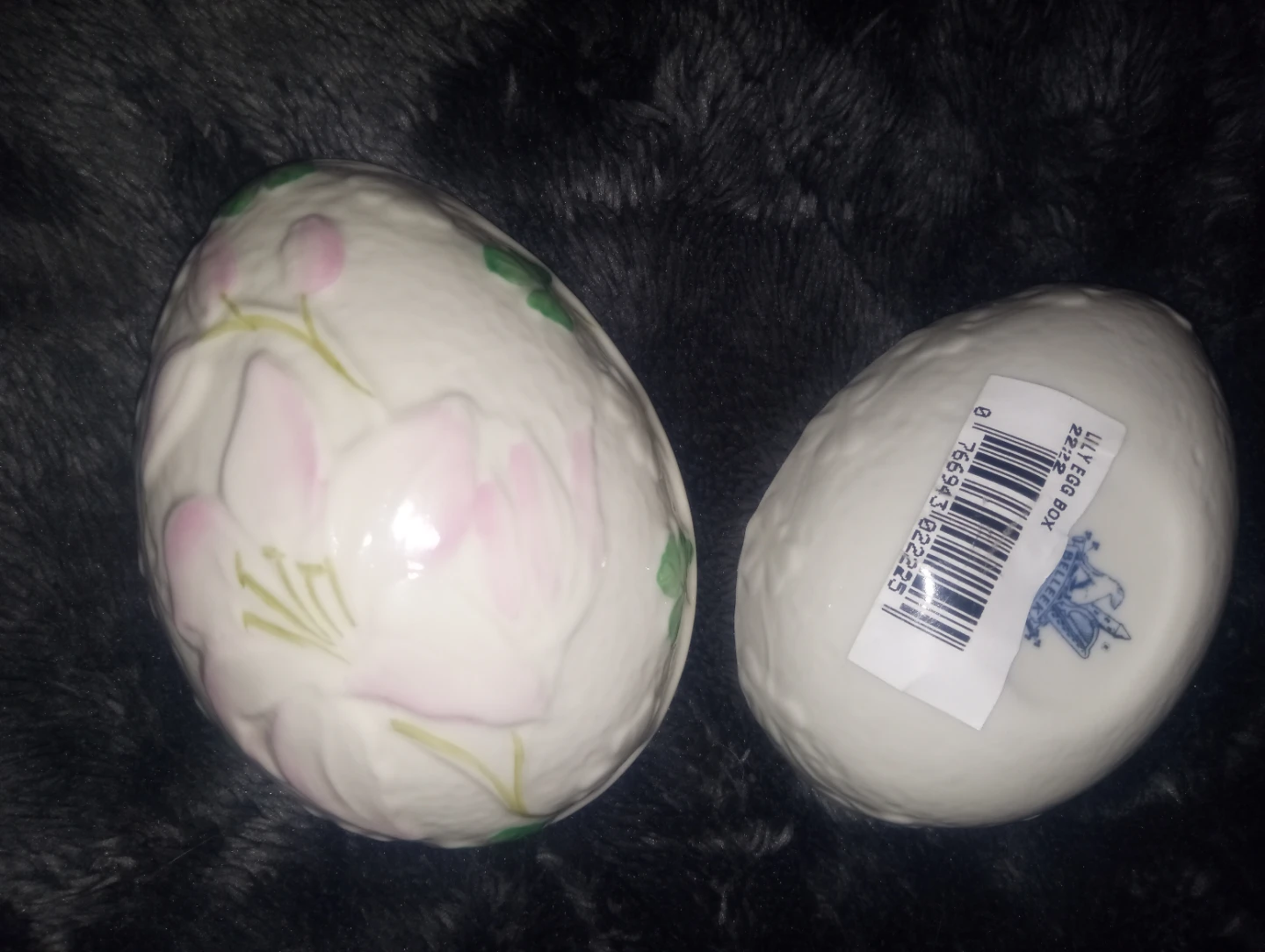 Belleek Fine Parian China brand new Hand Crafted Easter Egg - photo 5