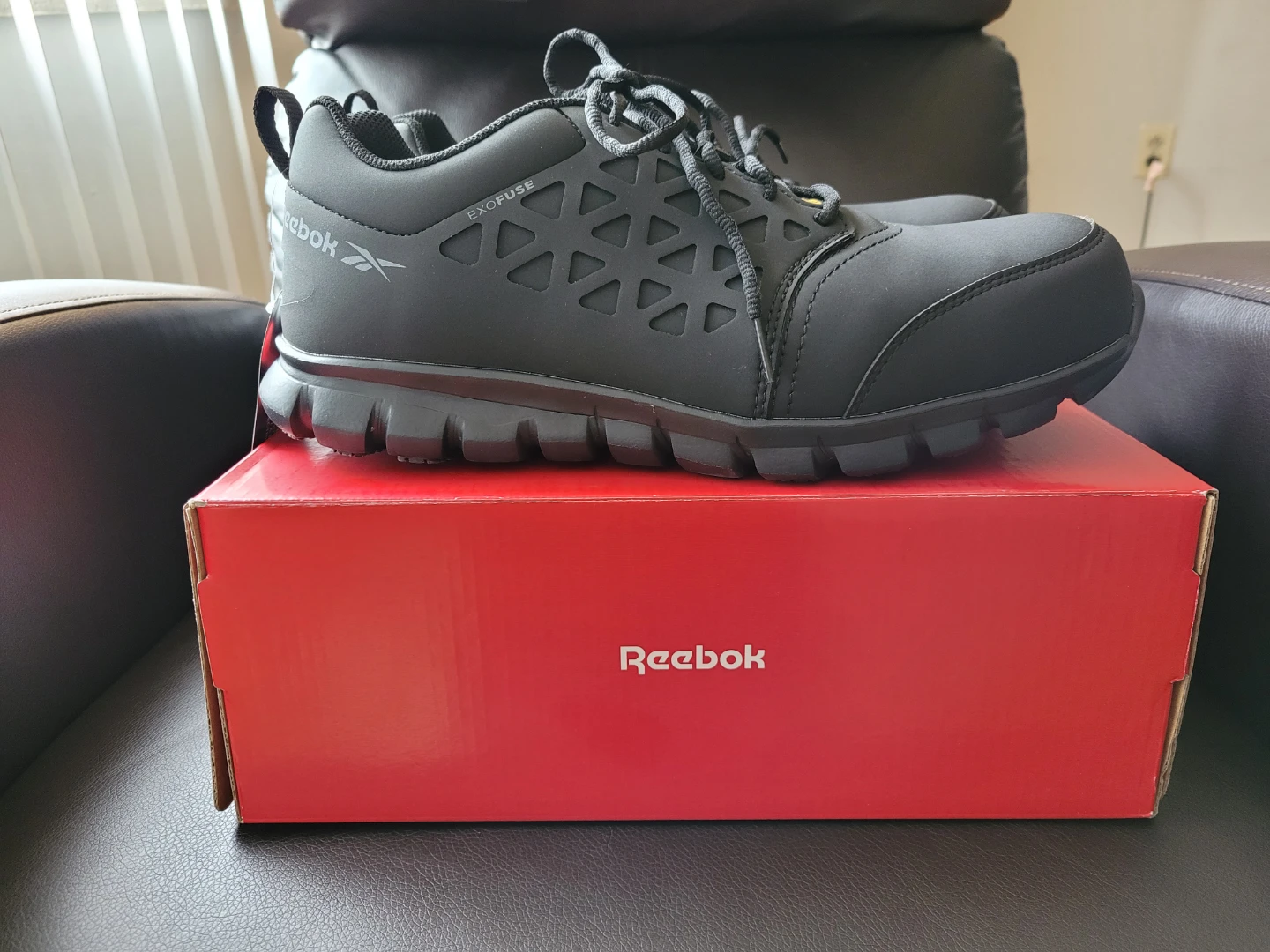 Reebok Sublite Cushion Work Shoes Men's Size 10W