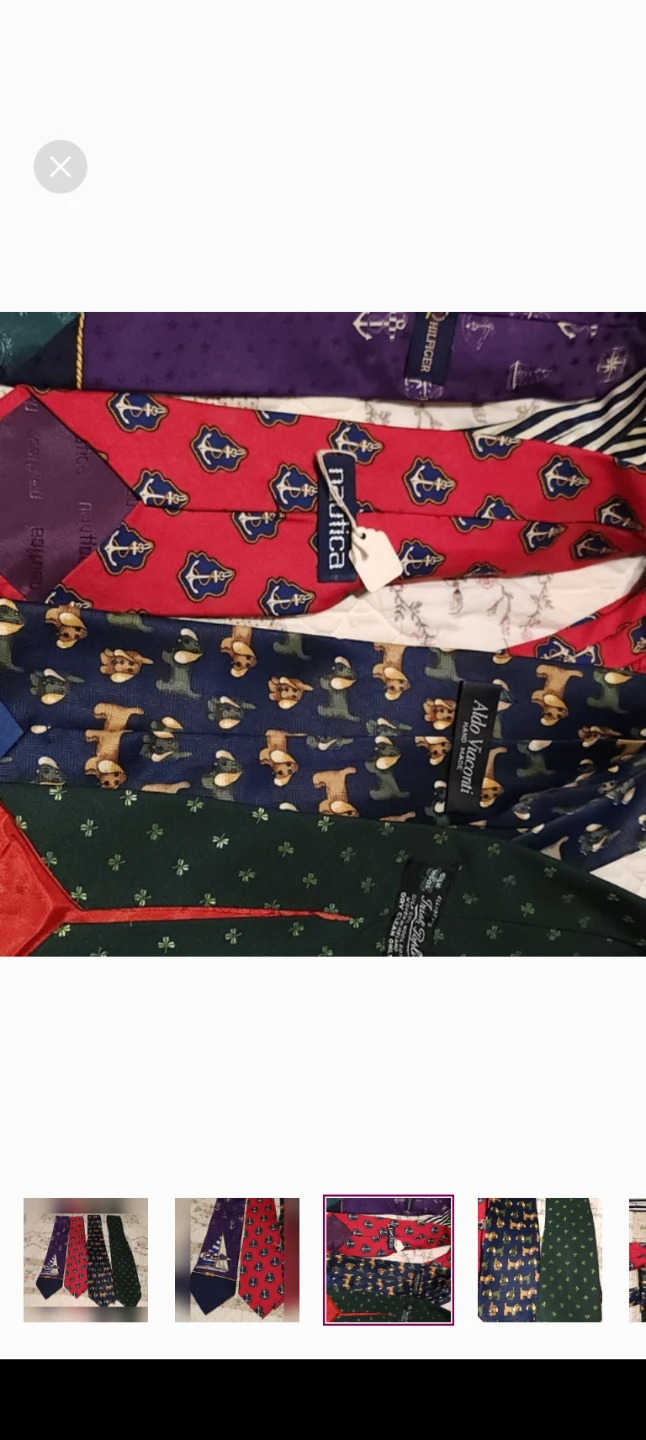 Nautica and Other Patterned Neckties - Set of 4 - photo 3