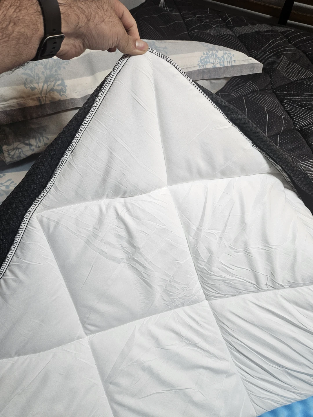Quilted Mattress Topper queen size - photo 2
