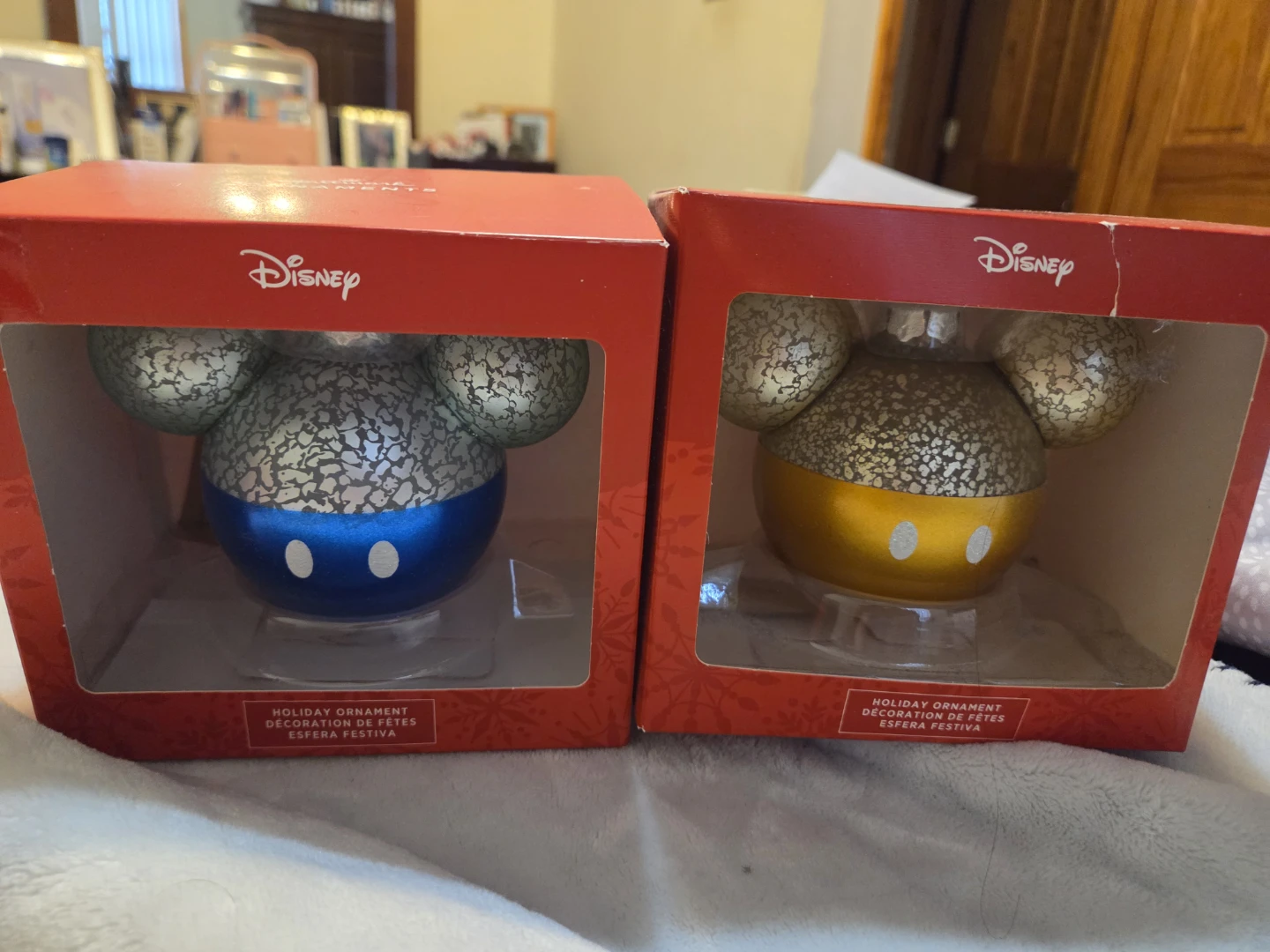 Disney Mickey Mouse Holiday Ornaments (Set of 2) - photo 4