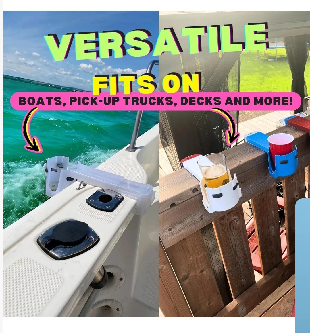 Premium Design Pool Drink Holder (2-Pack)