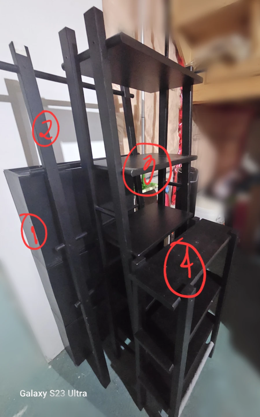 IKEA VILTO Shelf Unit Black - photo 3