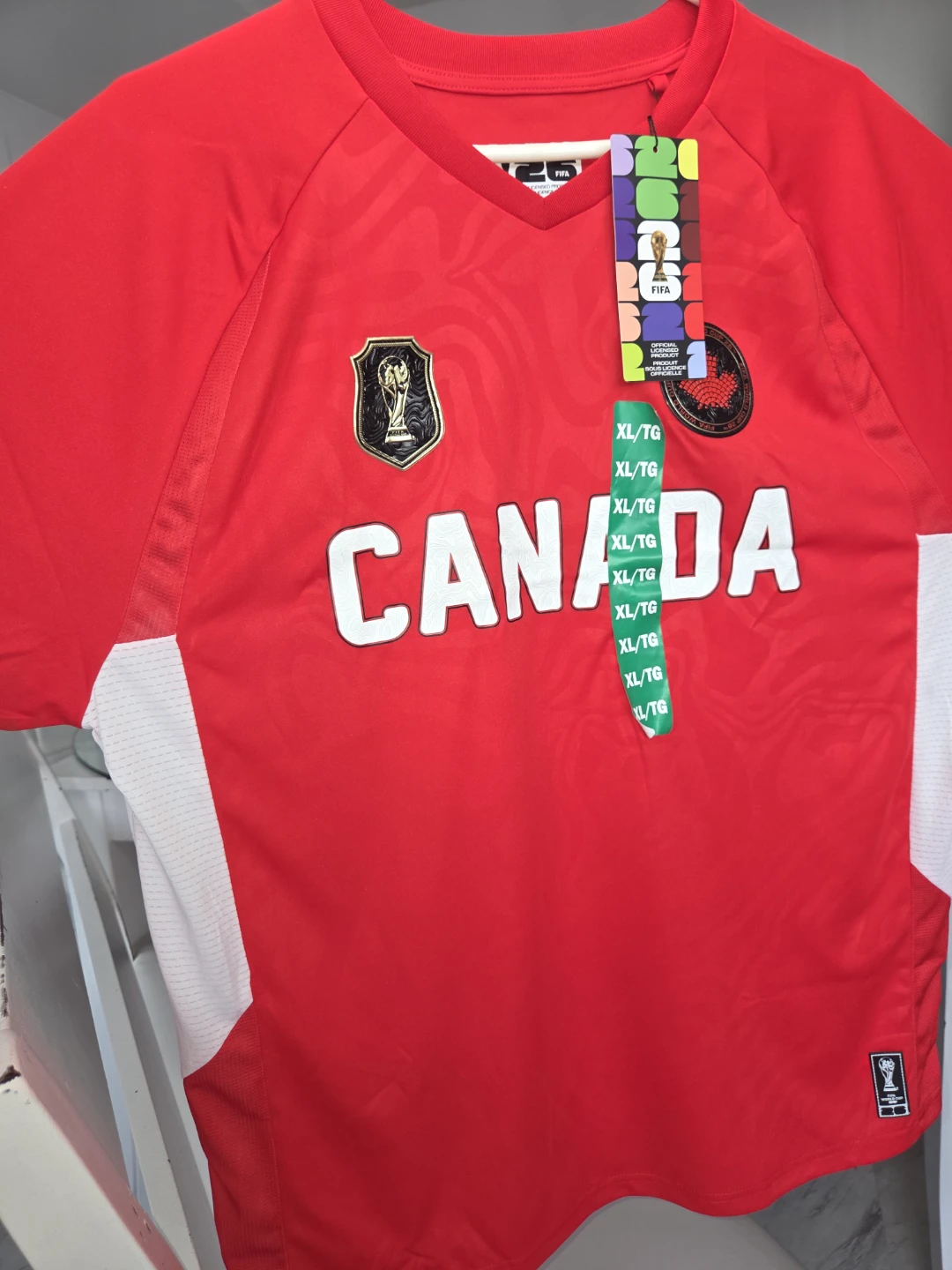 Canada FIFA 2026 World Cup Jersey XL