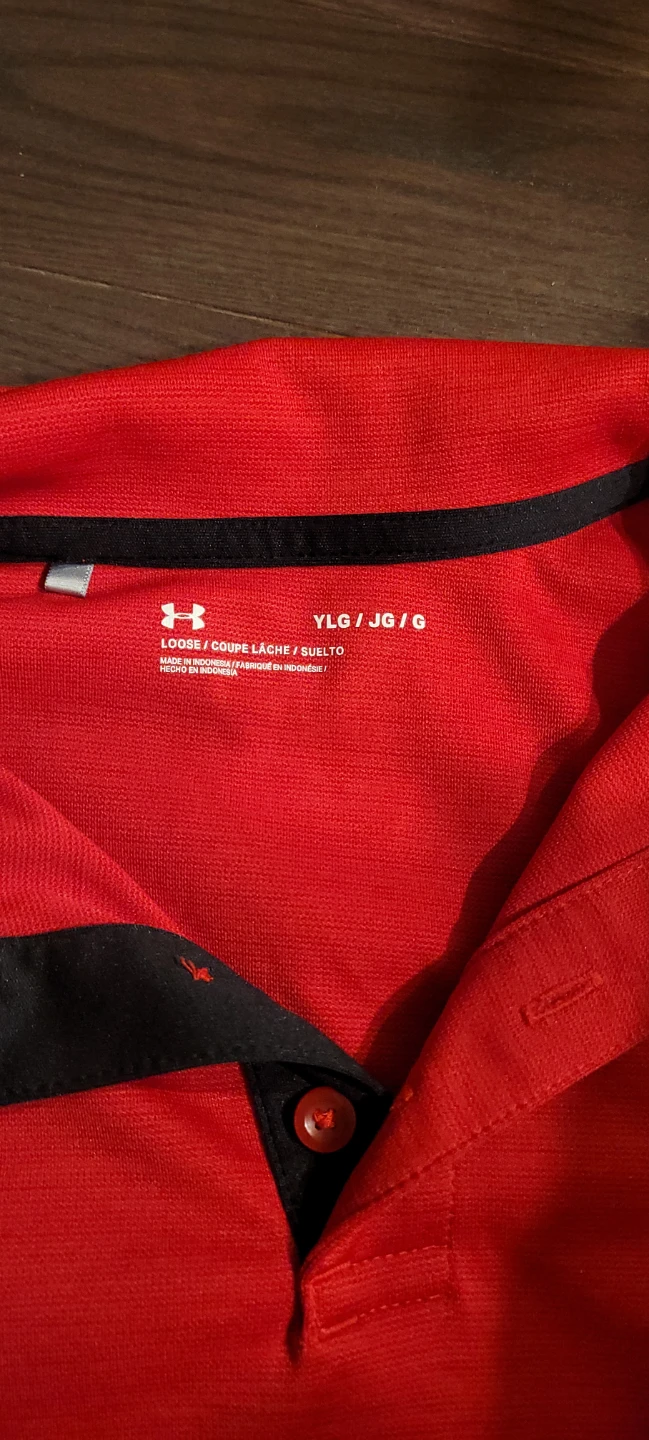 Under Armour Red Polo Shirt - photo 2