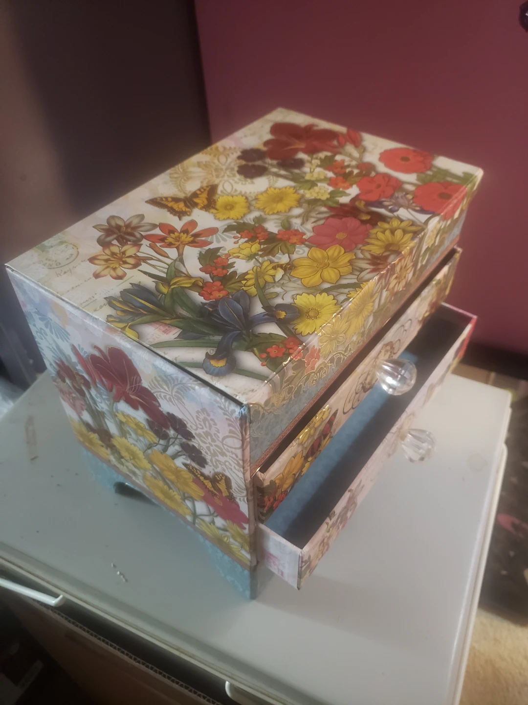 Decorative Jewellery Box with Drawers