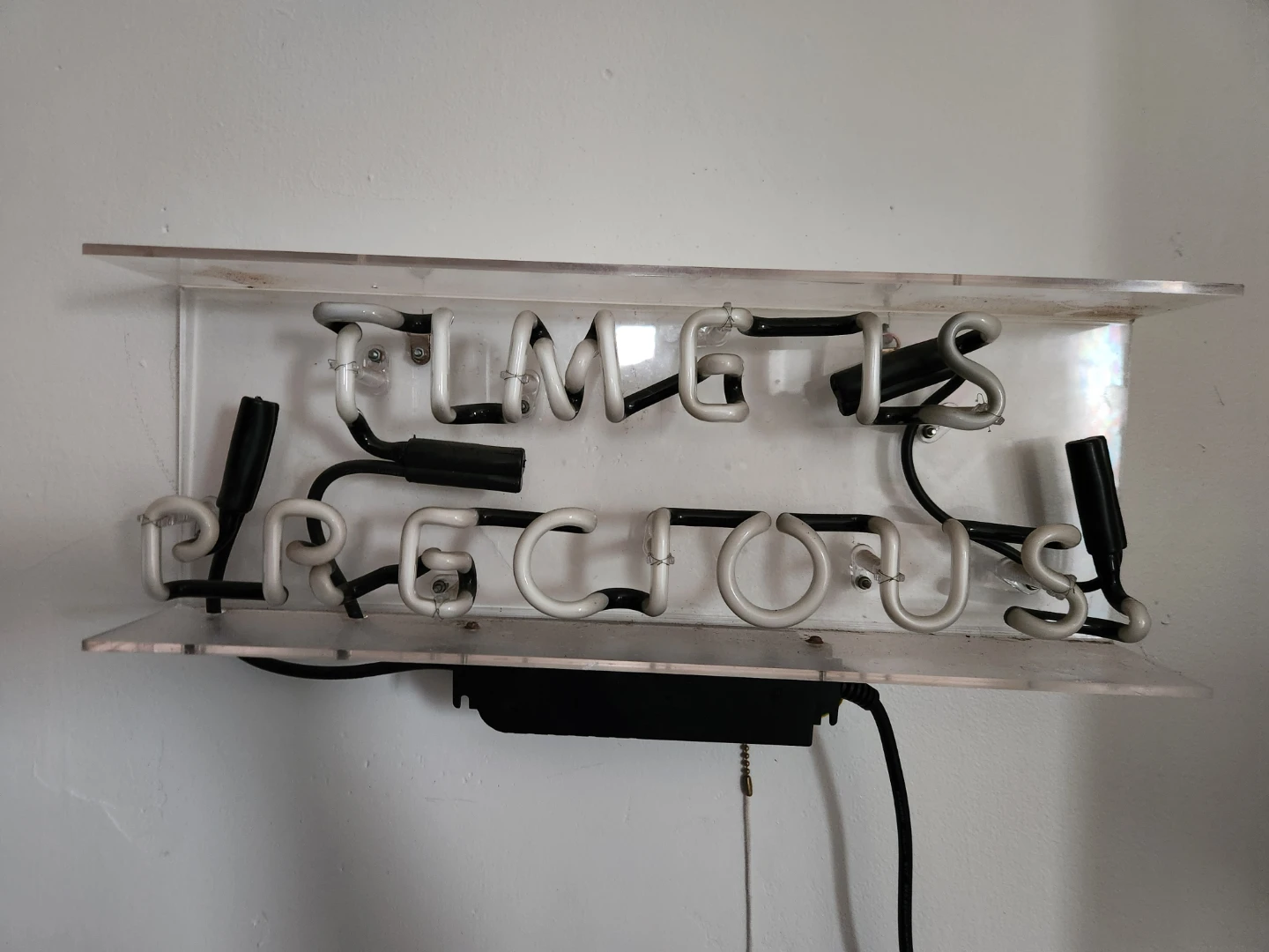 TIME IS PRECIOUS Neon Sign - photo 3