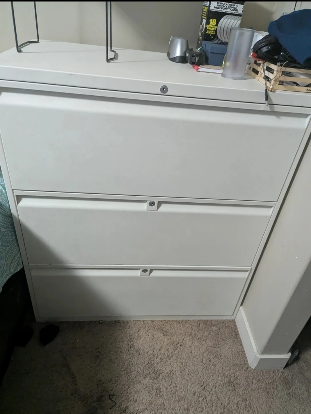 3 Drawer Filing Cabinet - photo 2