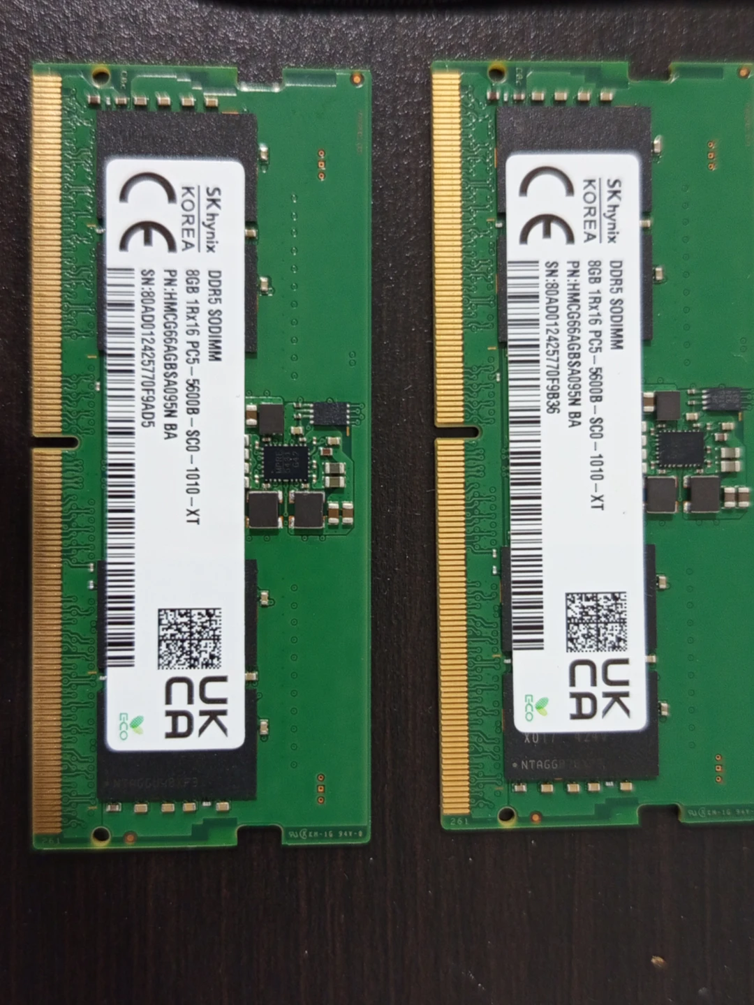 SK HYNEX l 2x 8GB DDR5-5600 SODIMM RAM For Sale